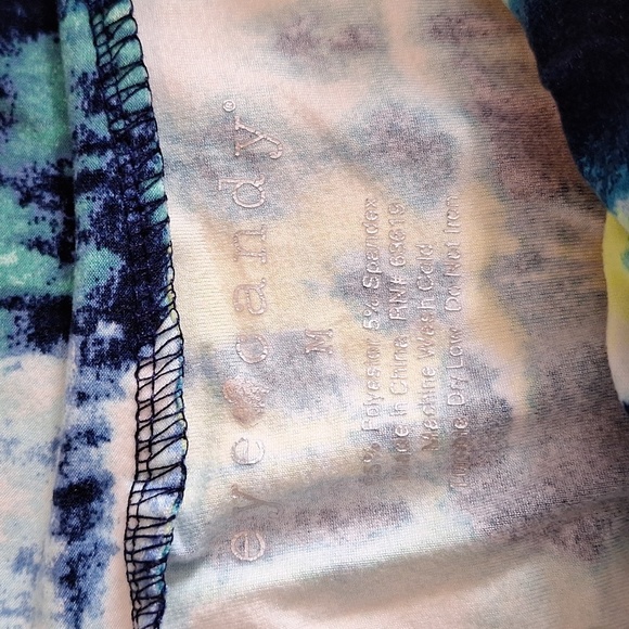 EYE CANDY COLORFUL LEGGINGS SIZE MEDIUM - Picture 3 of 3